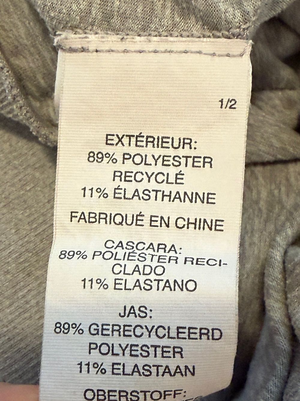 Vuori Halo Women's Modern Crewneck Lightweight Soft Grey Sweatshirt Size XS/S - Picture 10 of 11